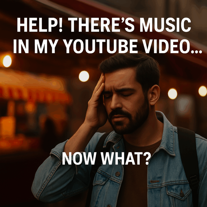 🎬 Help! There’s Music in My YouTube Video… Now What?